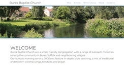Desktop Screenshot of buresbaptistchurch.org